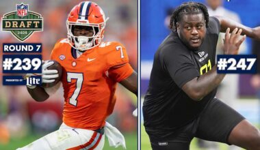 Cowboys pick Phil Mafah, Tommy Akingbesote as 7th-round picks to complete 2025 NFL Draft haul