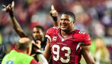 Cardinals DL Calais Campbell reclaims No. 93, while Josh Sweat takes No. 10 and Walter Nolen III will wear 97