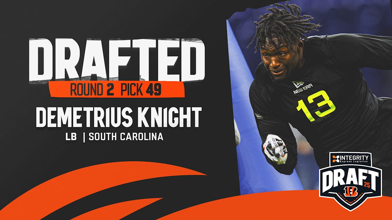 Bengals Select LB Demetrius Knight Jr.