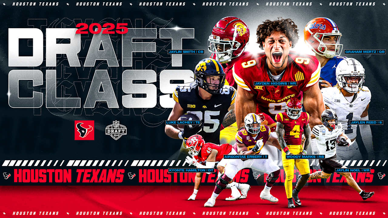 Your 2025 Houston Texans Draft Class