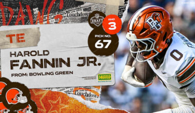 Browns select TE Harold Fannin Jr. with the No. 67 pick in the 2025 NFL Draft