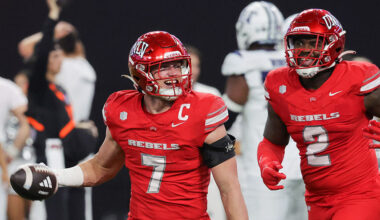 Seattle Seahawks UDFA Jackson Woodard UNLV...