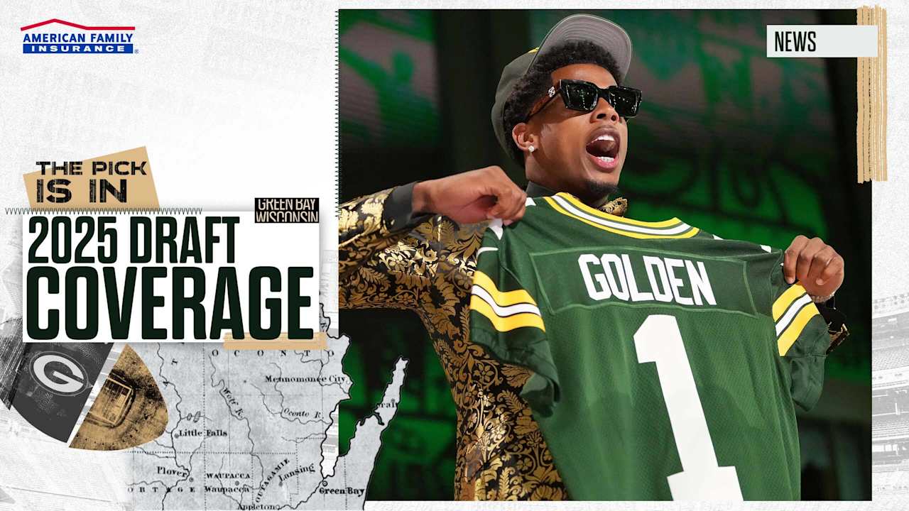 No joke, the Packers really did draft a receiver in the first round