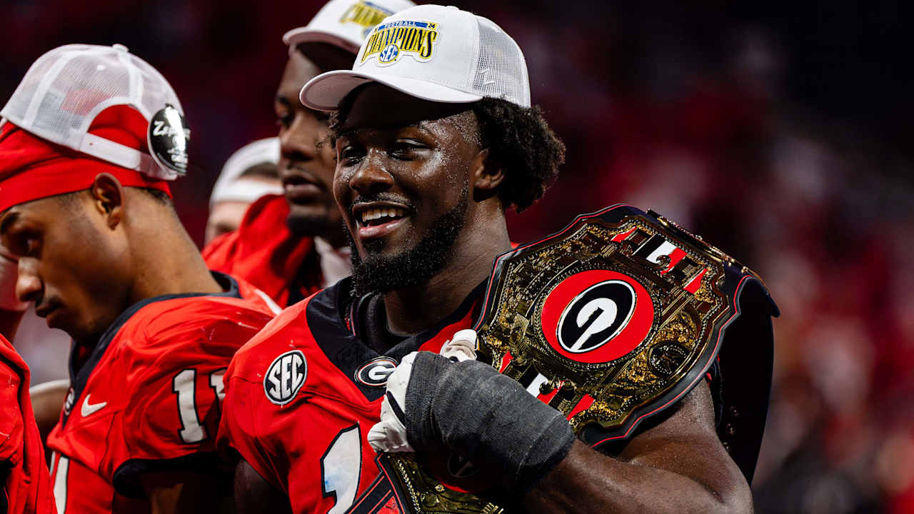 Jalon Walker 'excited' to be first Georgia player ever drafted by Falcons in Round 1