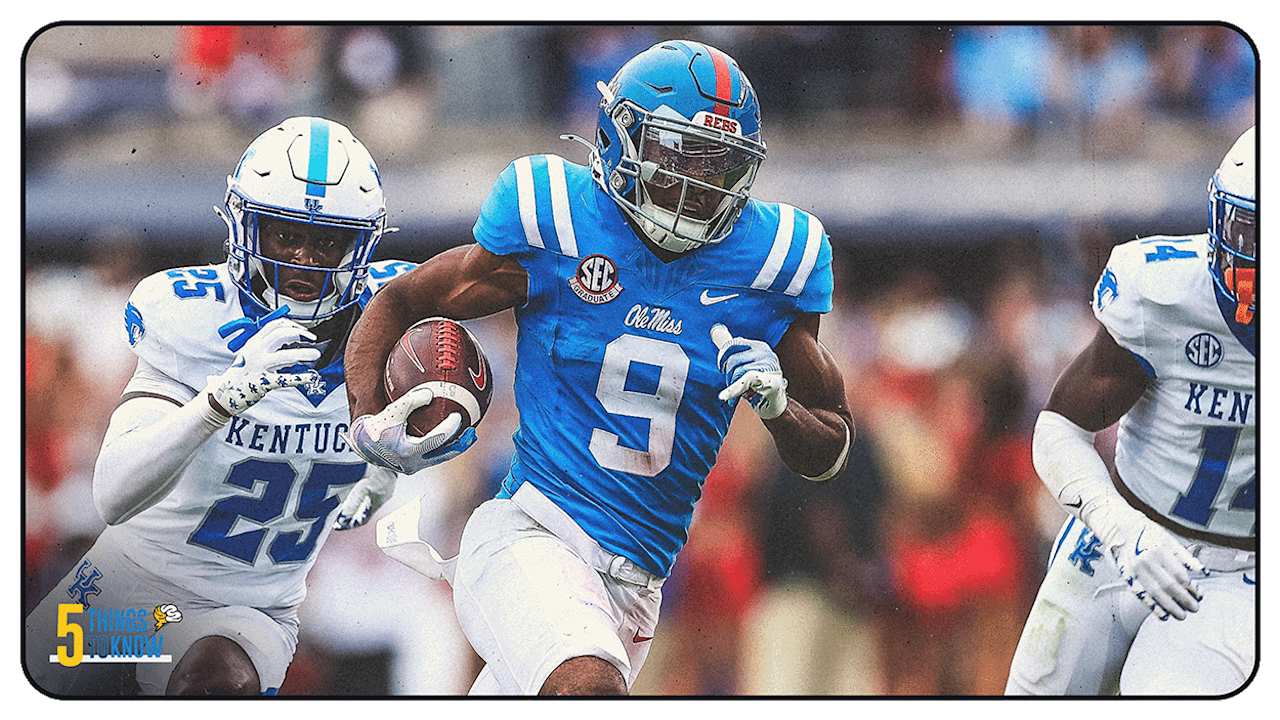 5 Things to Know About New Chargers WR Tre Harris