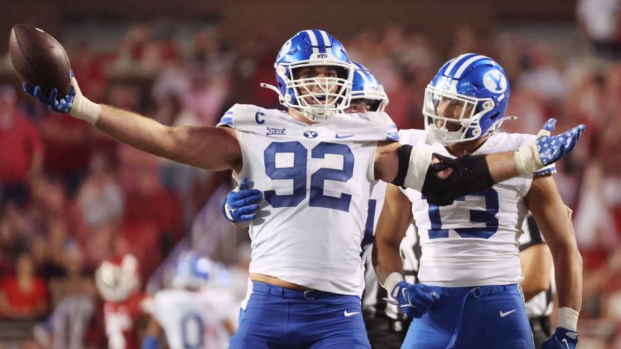 Tyler Batty, BYU Football, Big 12 Defensive POTW...
