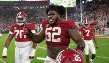 Alabama OG Tyler Booker 'plug-and-play' pick for Cardinals