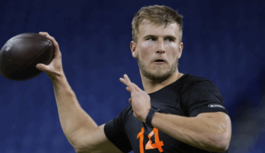 Dog of New Orleans Saints draft pick, Tyler Shough steals show during NFL draft