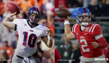 Jaxson Dart 'blessed' to have Manning family in his corner