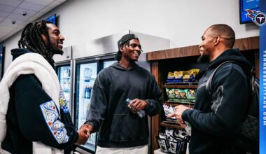 Titans Already Loving Cam Ward's Leadership Qualities in First Few Days on the Job