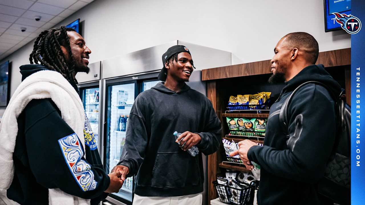 Titans Already Loving Cam Ward's Leadership Qualities in First Few Days on the Job