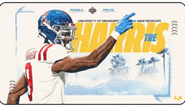 Chargers New Wide Receiver Tre Harris