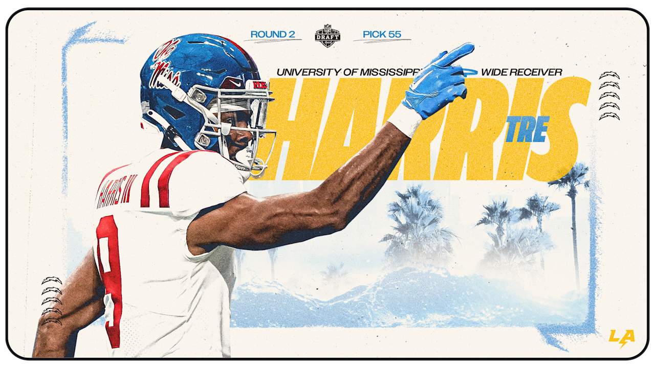 Chargers New Wide Receiver Tre Harris