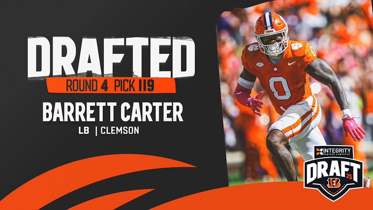 Bengals Select LB Barrett Carter With 119th Overall Pick