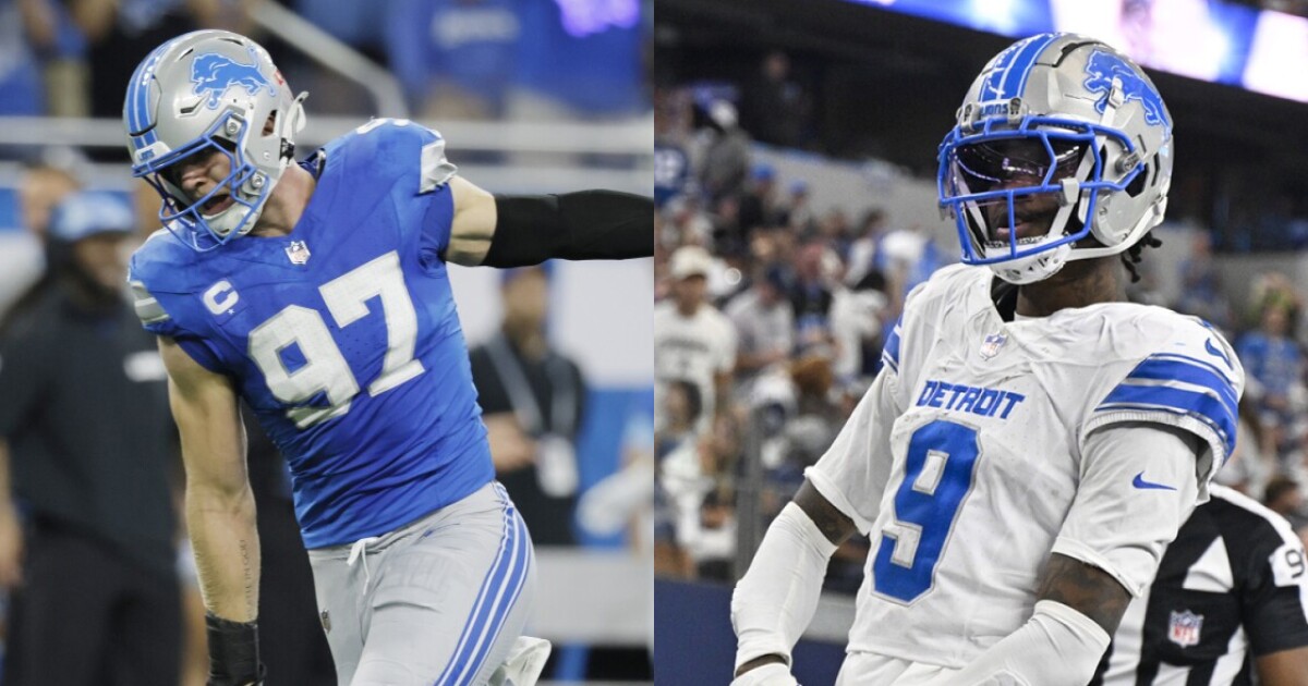 Detroit Lions pick up 5th-year options for Hutchinson, Williams