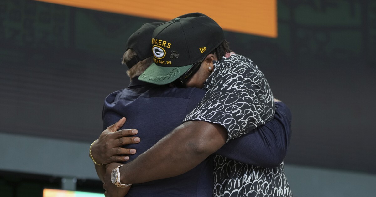 Green Bay Packers create memorable draft moment with last player in green room