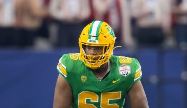 Dallas Cowboys NFL Draft 2025: Ajani Cornelius, OL, Oregon, pick 204