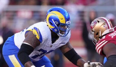 Reuniting with Tremayne Anchrum Jr. is an option for the Rams