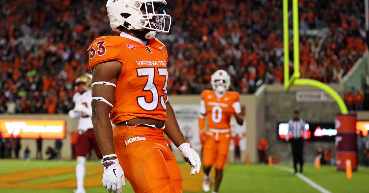 2025 NFL draft: Jacksonville Jaguars select Virginia Tech RB Bhayshul Tuten