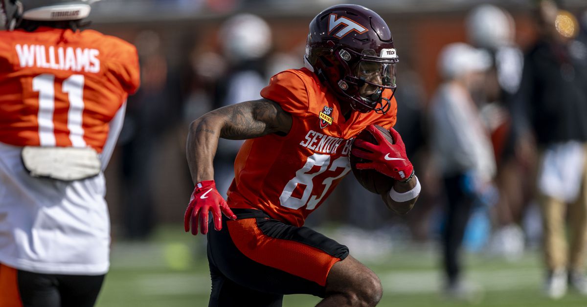 The Washington Commanders Select Jaylin Lane, WR, Virginia Tech