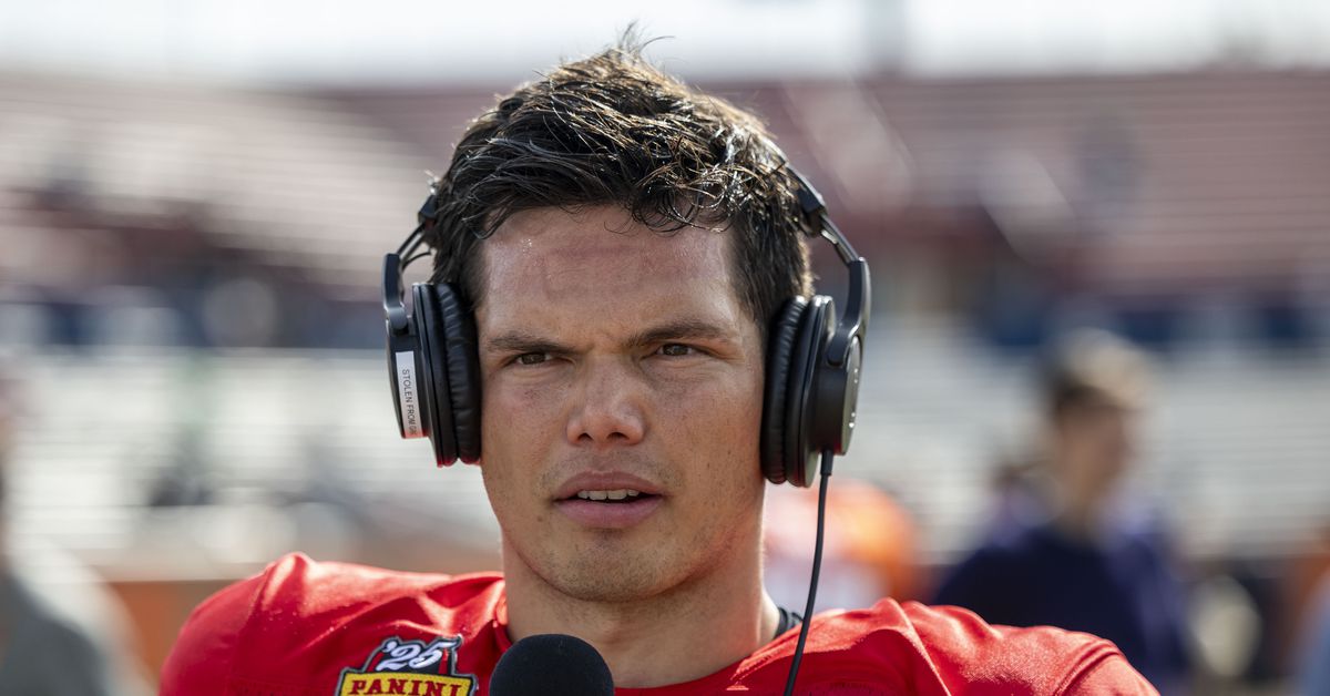 NFL draft: Browns QB Dillon Gabriel talks about height limitations, Marcus Mariota