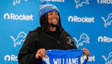 Detroit Lions fans hand out grade for selection of Tyleik Williams