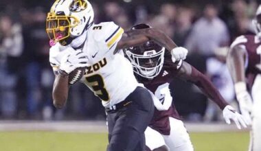 Bears add another receiver for Williams to throw to in Mizzou’s Burden