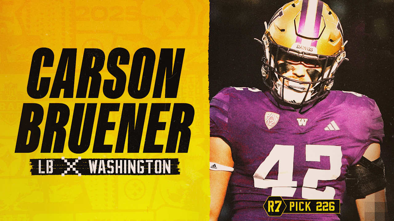Steelers select Bruener in seventh round - Steelers.com