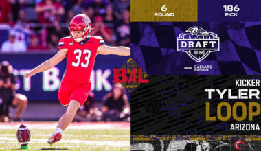 Ravens Draft Kicker Tyler Loop in Sixth Round (No. 186)