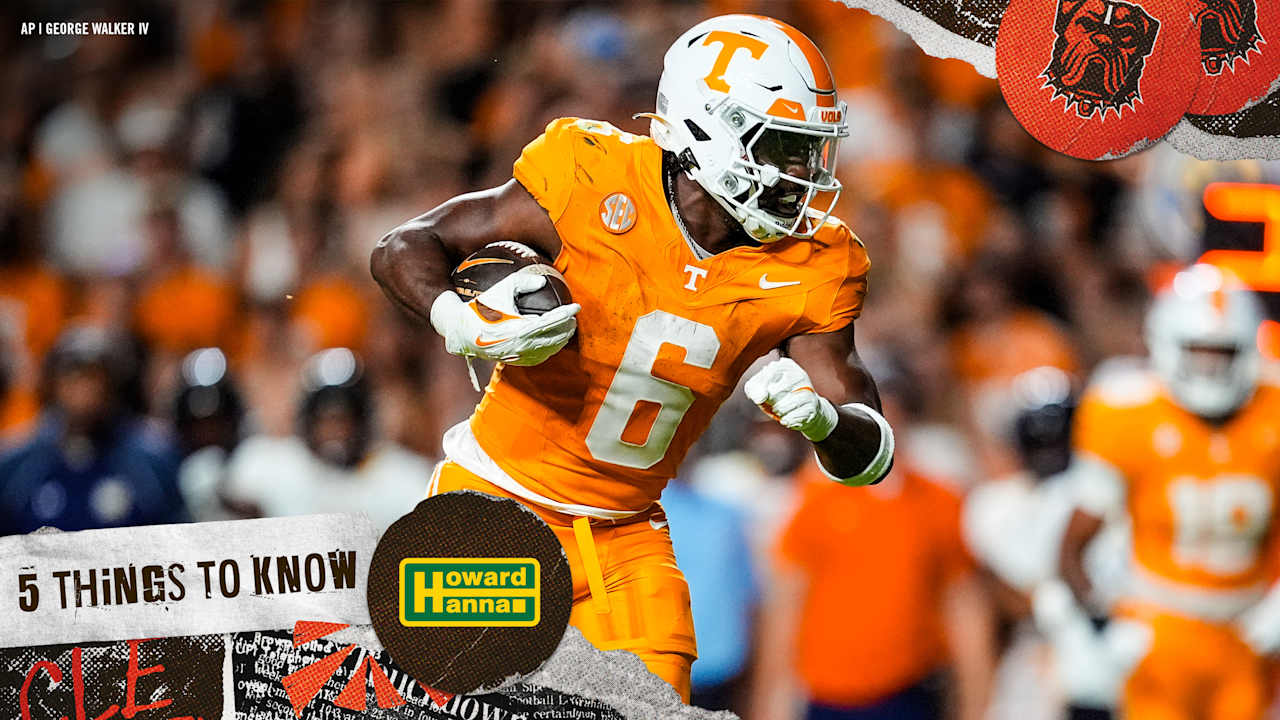 5 things to know about Dylan Sampson, Browns No. 126 pick in the 2025 NFL Draft 