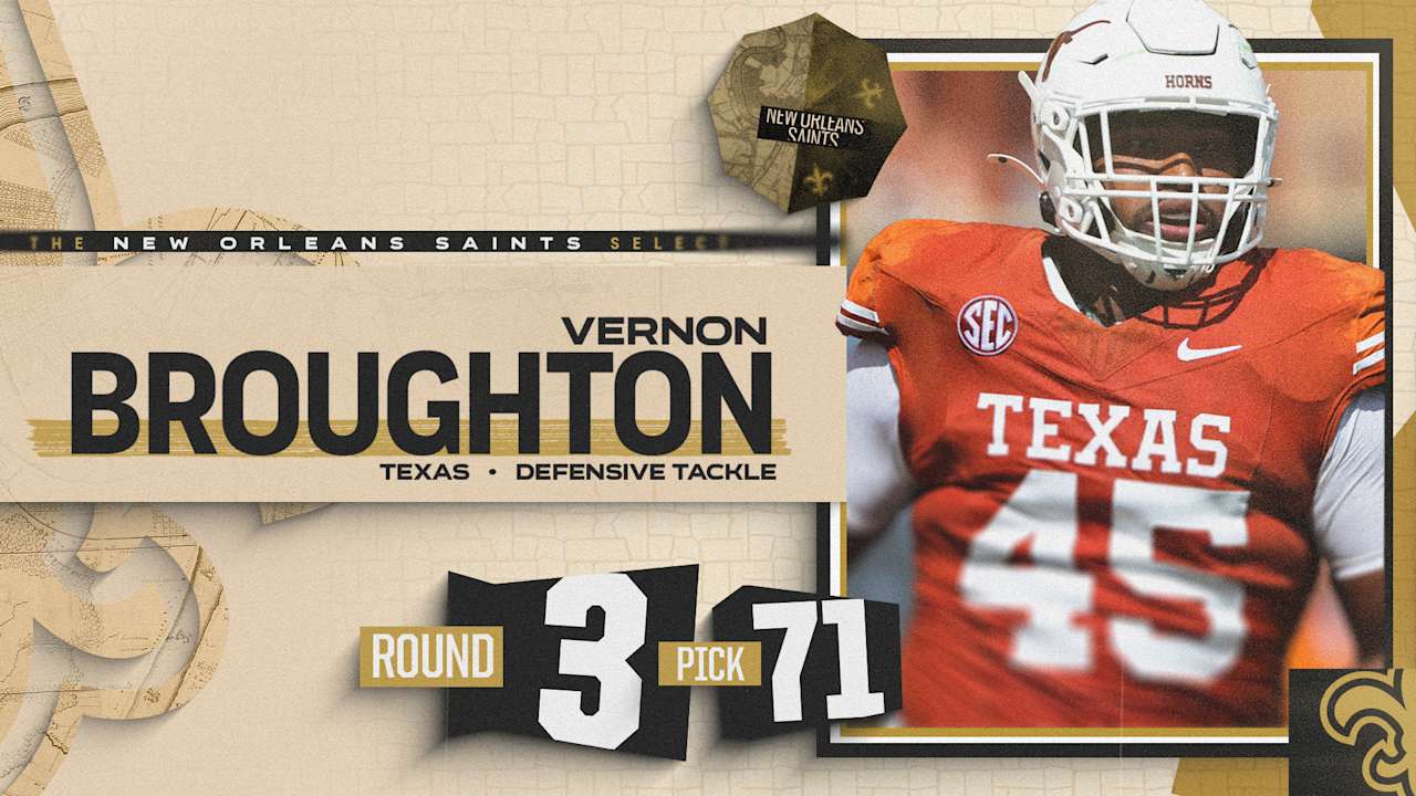 DT Vernon Broughton, Texas, Round 3, Pick 71