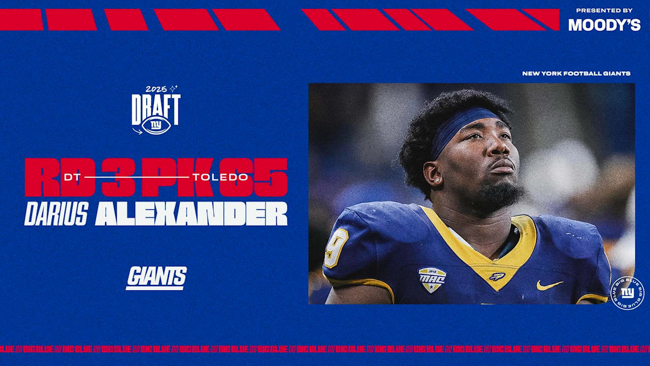 DL Darius Alexander, Toledo, Round 3, Pick 65