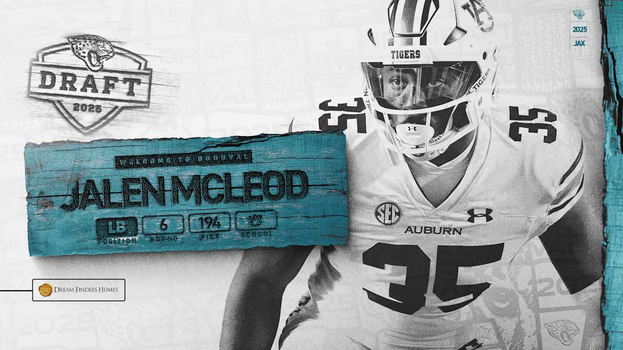Jaguars Select Jalen McLeod No. 194 Overall in 2025 NFL Draft