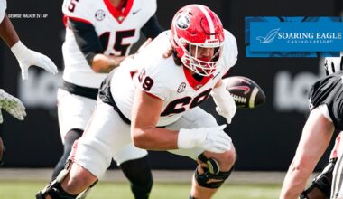 Detroit Lions trade up, draft offensive lineman Tate Ratledge