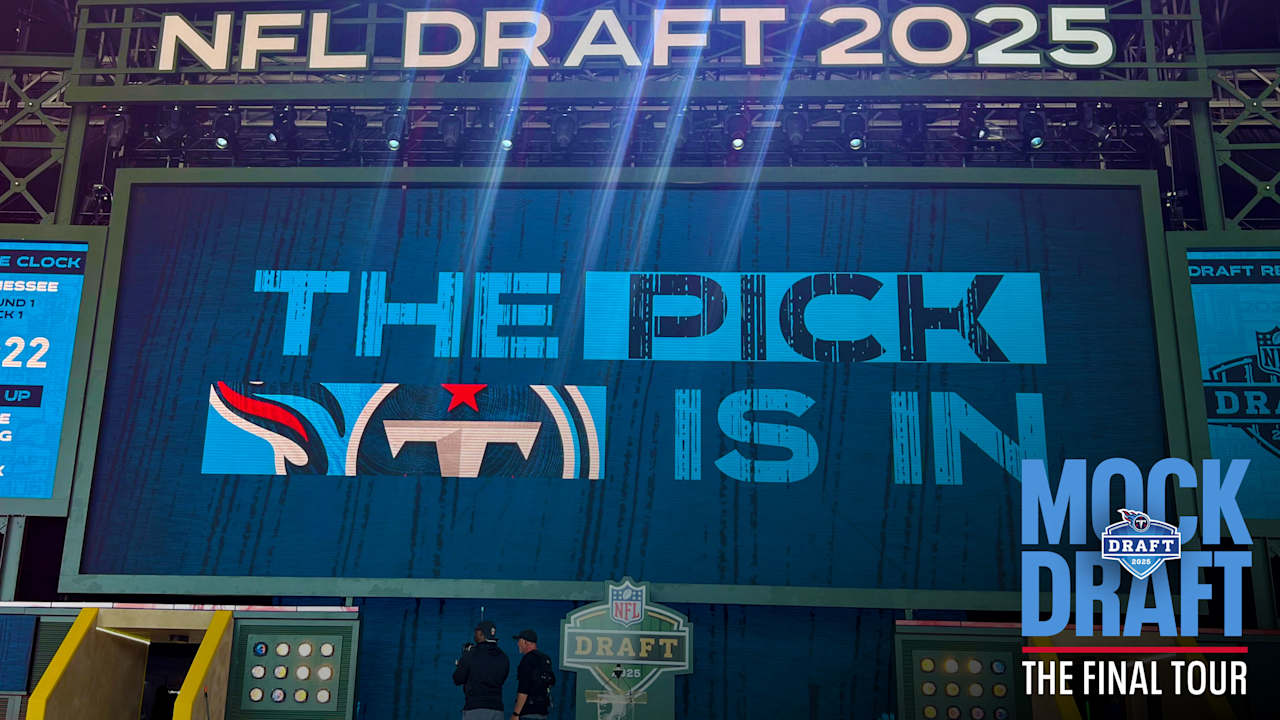 Who Will the Titans Pick? Over 125 Predictions in a Mammoth Mock Roundup
