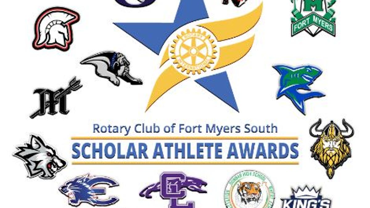 39th annual Rotary Club of Fort Myers South Student-Athlete Banquet nominees