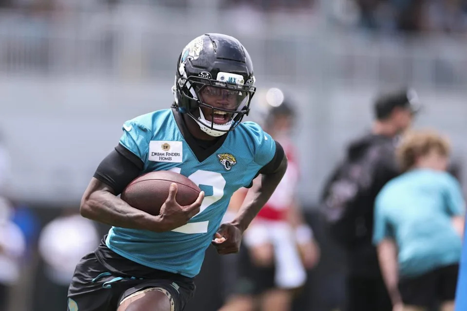 Travis Hunter will play offense and defense in Jacksonville. Getty Images