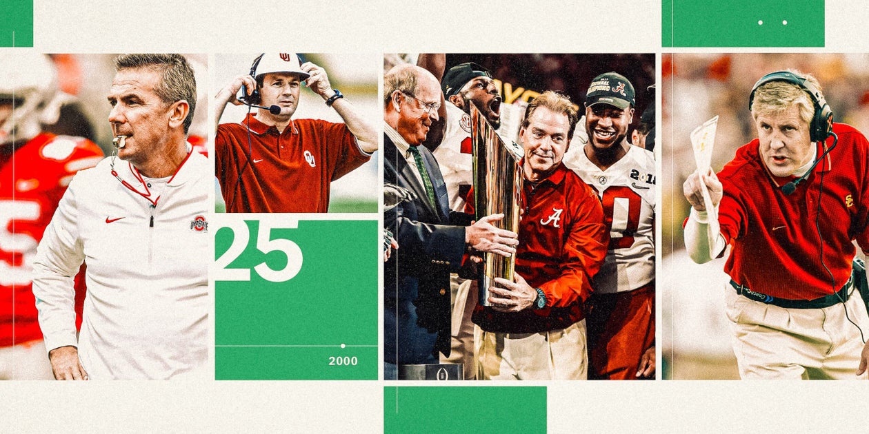 Ranking college football’s top 25 coaches of the 2000s, from Nick Saban to Ryan Day to Chip Kelly