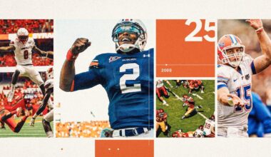 Ranking college football’s top 25 players of the 2000s: Cam Newton tops Reggie Bush at No. 1