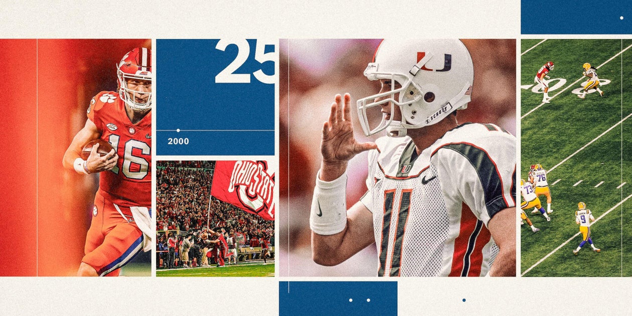 Ranking the 25 best college football teams of the 2000s: Is 2001 Miami or 2019 LSU No. 1?