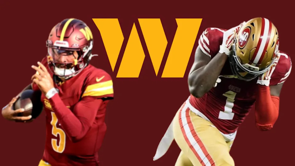 Deebo Samuel, Jayden Daniels And The Commanders Tony Fisher