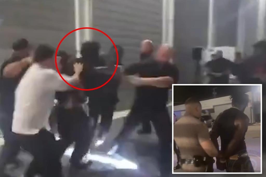 Former NFL star Antonio Brown involved in brawl outside Miami boxing event as gun shots heard