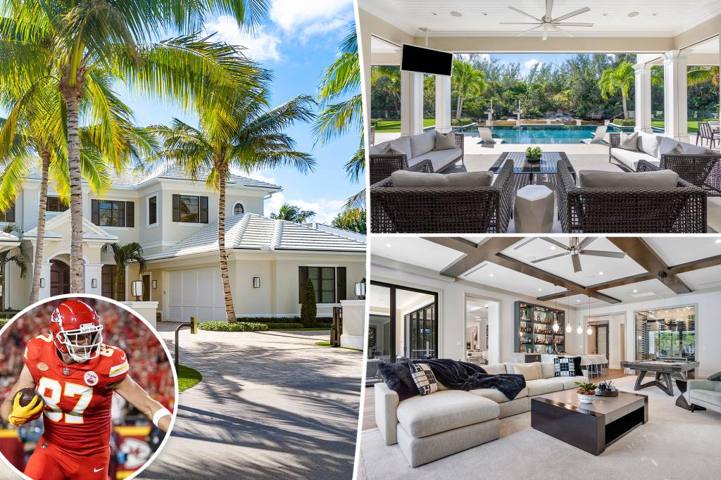 Inside Travis Kelce's luxe $20M Florida retreat ahead of NFL season