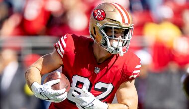49ers bring back tight end Ross Dwelley on 1-year deal