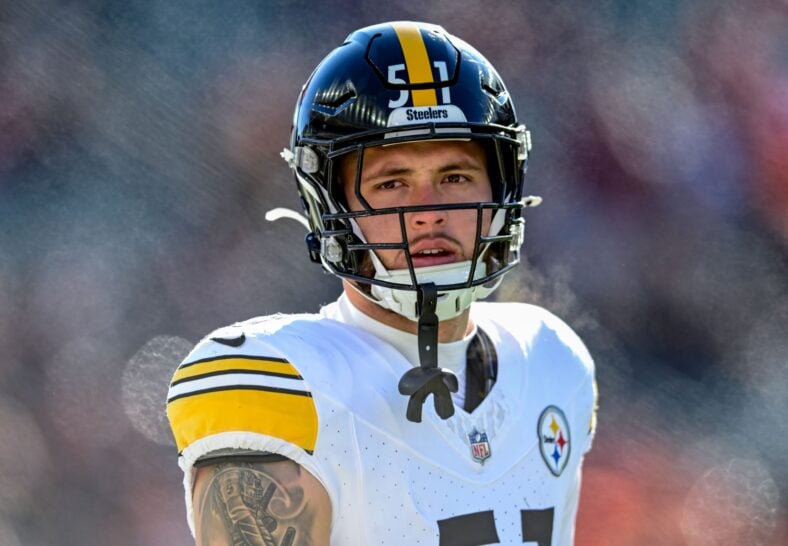 Steelers outside linebacker Nick Herbig