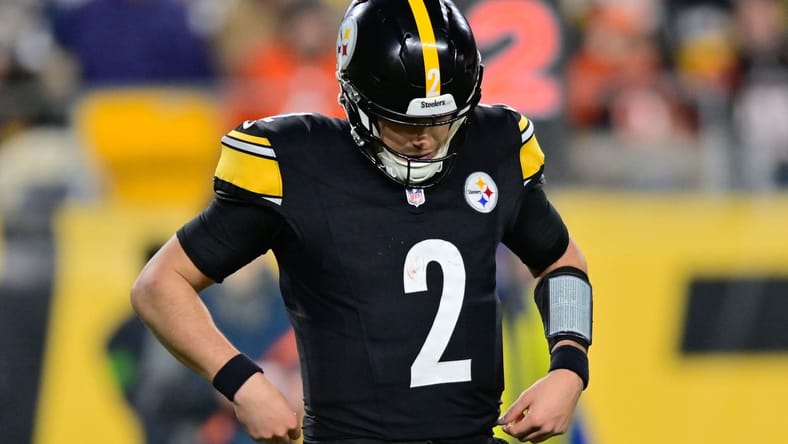 Steelers QB Mason Rudolph