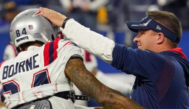 Kendrick Bourne ready to build off of relationship with new Patriots OC