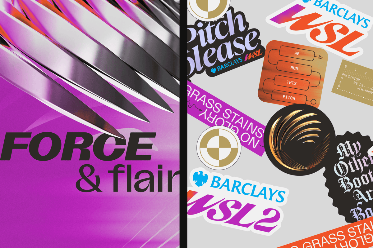 The WSL rebrand is big on spangle and stickers. But what if the focus was the football?