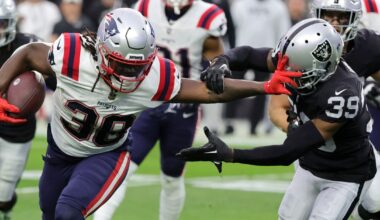 Patriots listed as favorites over Raiders in 2025 season opener