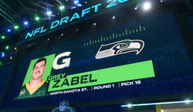 Watch the 2025 Seattle Seahawks rookie class in first minicamp practice